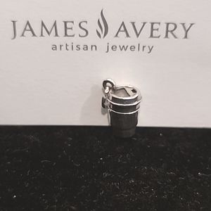 James Avery Coffee Cup Sterling Silver 925